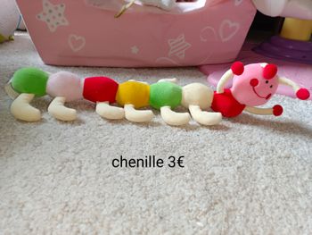 Peluche chenille