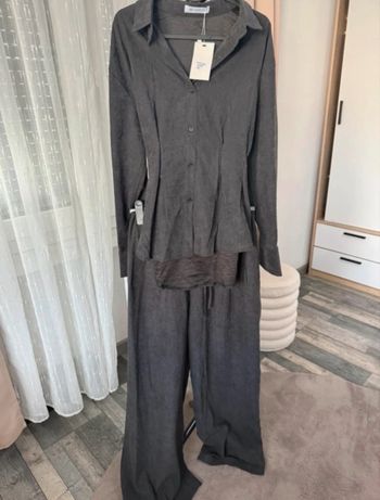 ensemble en velours noir