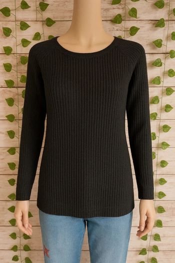 🌸Pull fin noir Benetton Taille 36🌸