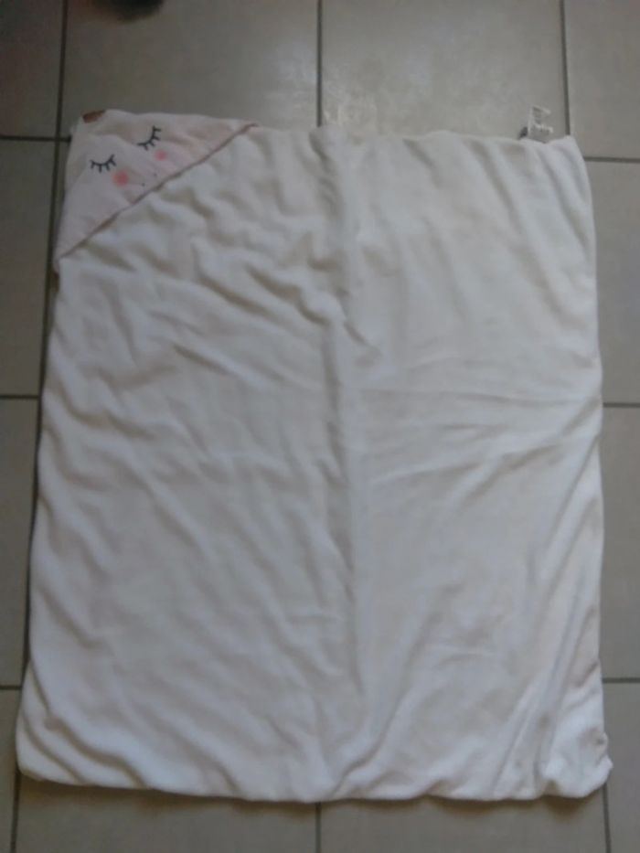 Couverture bébé naissance ptit bisou licorne