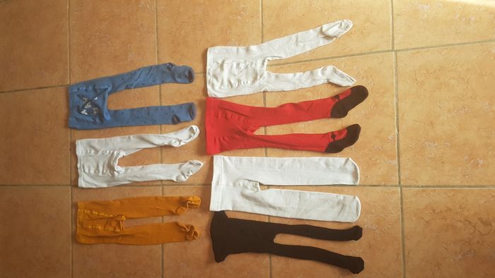 Lot de 7 collants fille 18-24 mois - photo numéro 3