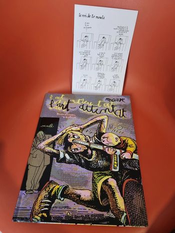 bd l'art attentat de Masse Seuil avec le roi de le monde