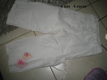 lot de pantacourt fille 8 ans été