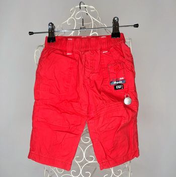 Pantalon chevignon rouge 6 mois