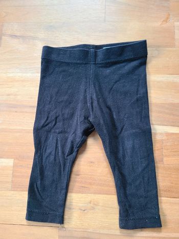 Legging noir 6 mois