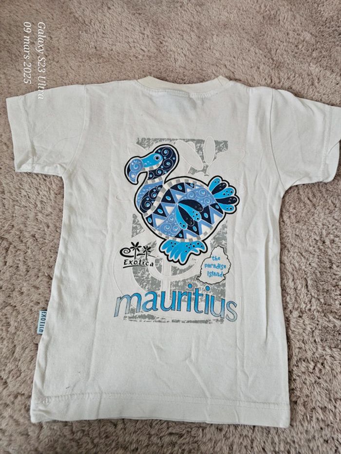 T shirt île Maurice 6 ans - photo numéro 2