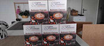 Lot 5 boisson cacao ligne & protéines