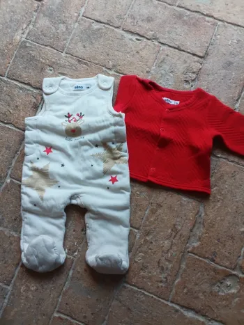 🌹ensemble noel gemo 3 mois 🌹