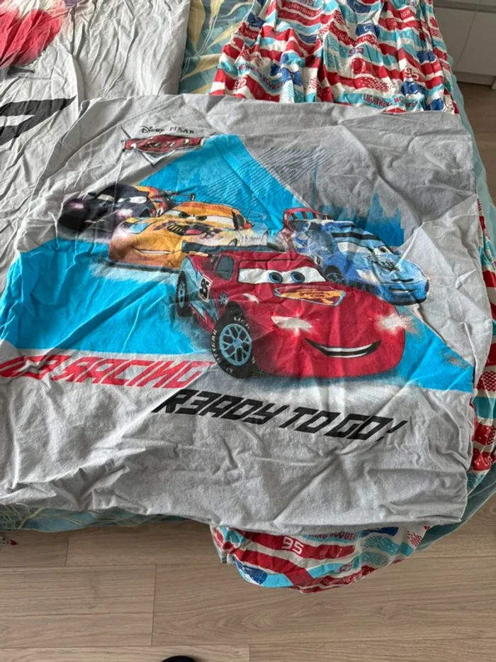 Housse de couette et drap CARS - photo numéro 3