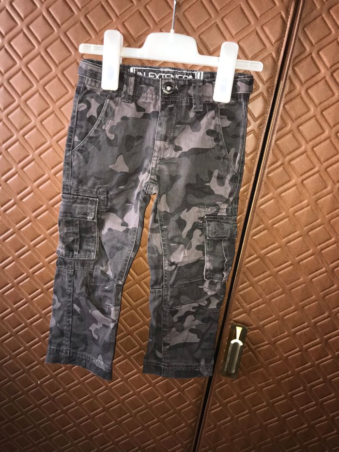 Jean imprimé militaire taille réglable In Extenso 3 ans - photo numéro 2