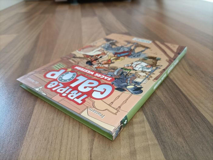 Livre Triple Galop tome 4 Sacré Western - photo numéro 4