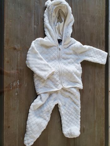 Ensemble molletonné kiabi 6 mois