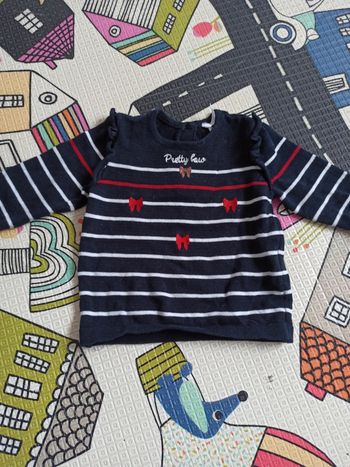 Pull marinière léger