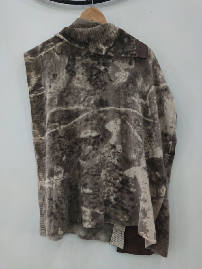 Poncho 100% cachemire taille L - photo numéro 4