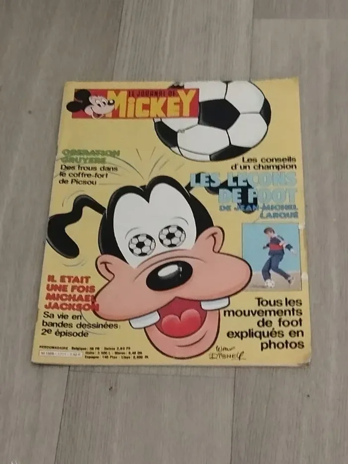 Lot Vintage 7 magazines Journal de Mickey année 1985 L063 - photo numéro 5