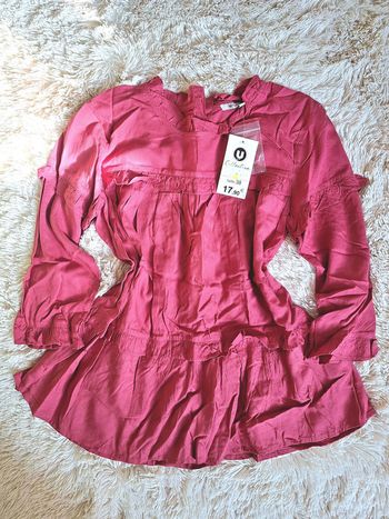 Chemisier rose bordeaux - Collection U - Taille M 🌹