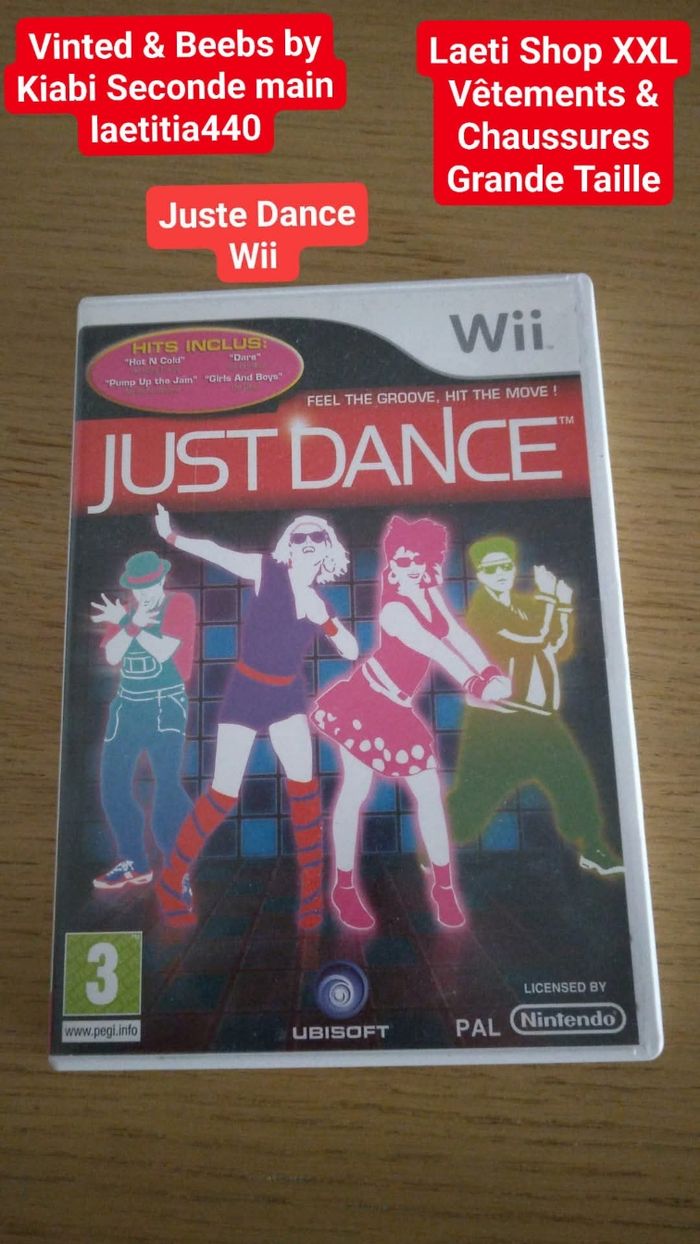 Jeux Wii just dance
