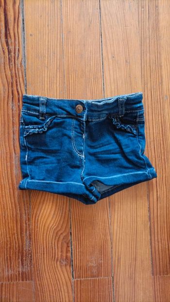 Short en jean