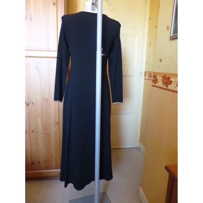 ROBE MI-LONGUE Bleu Blanc Rouge - Taille 40 - photo numéro 4