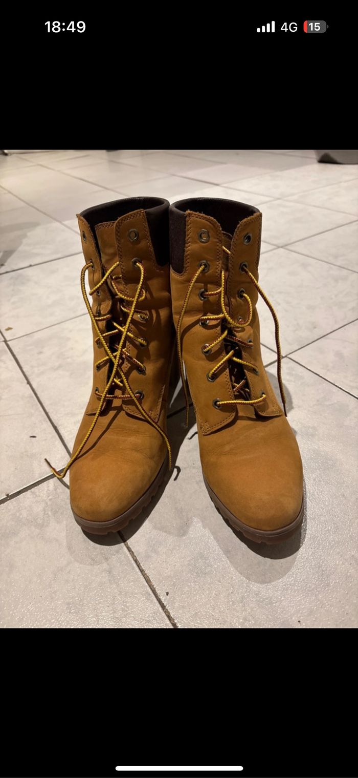 Bottines à talon timberland - photo numéro 2