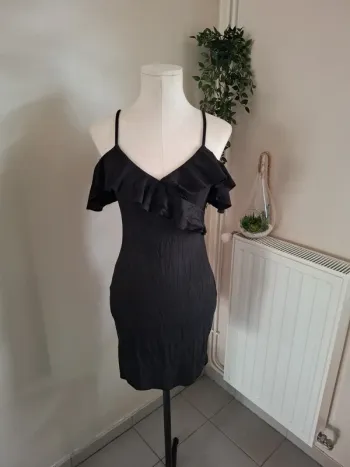 Robe effet velours