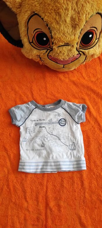 Tee-shirt manches courtes 3 mois