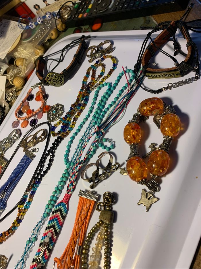 Gros lot bijoux style bohème ( lire descriptif) - photo numéro 3