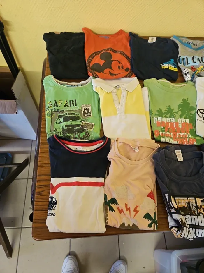 Lot tee shirt garçon - photo numéro 2