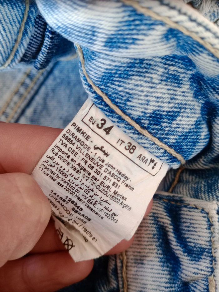 Jean 34 taille haute c84 - photo numéro 3