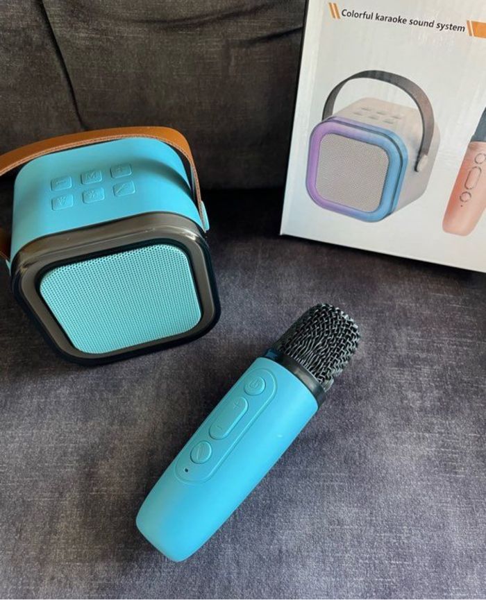 Microphone avec enceinte Bluetooth neuf - photo numéro 2