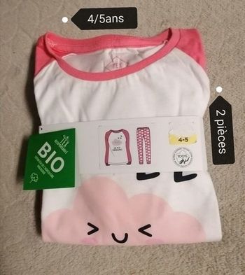 Pyjama 2 pièces filles