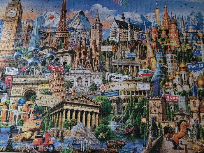 Puzzle 2000 pièces des Monuments d'Europe par Educa - photo numéro 17