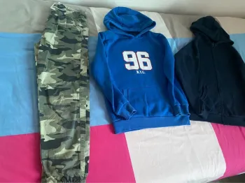 1 pull 1 vest 1 pantalon