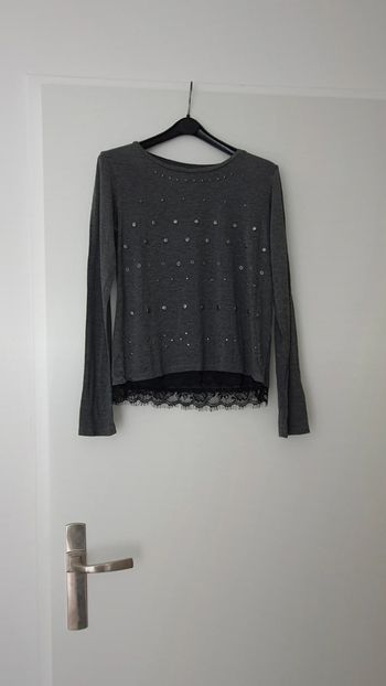 T shirt gris Ikks en 36