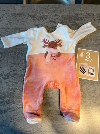 Pyjama fille/mixte 3 mois