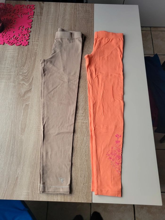 2 caleçons legging Orchestra 10 ans