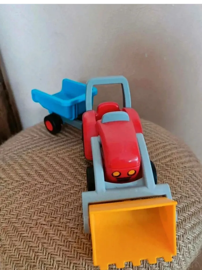 Tracteur  et sa remorque - photo numéro 3