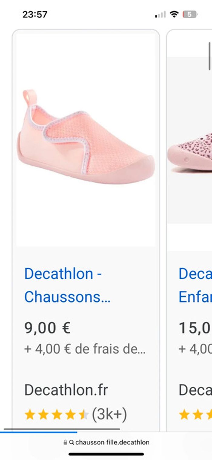 Chausson peu porte - photo numéro 4