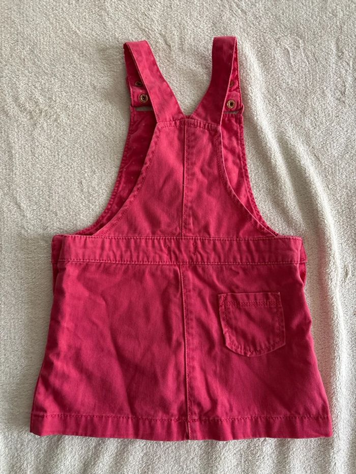 Robe salopette en jeans 2 ans 92 - photo numéro 4
