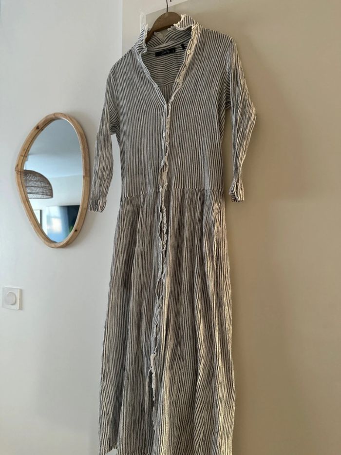 Robe longue rayée School Rag – Taille S