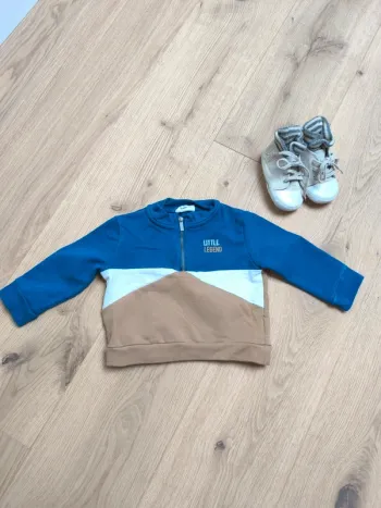 Sweat zippé jbc 74 cm