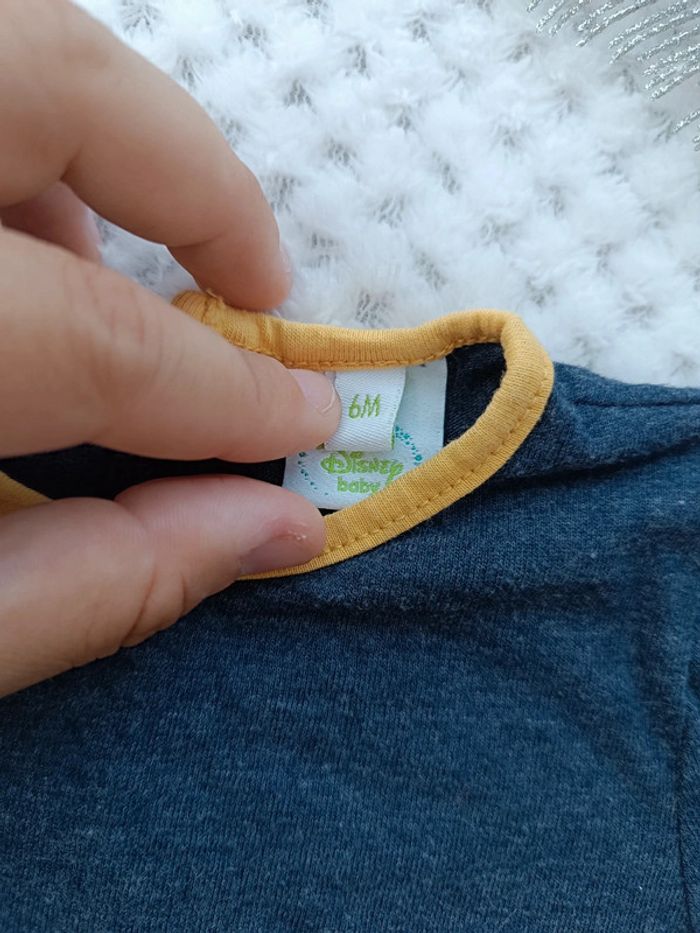 🔸 T-shirt Winnie l'ourson Garçon - Disney 6 Mois🔸 - photo numéro 3