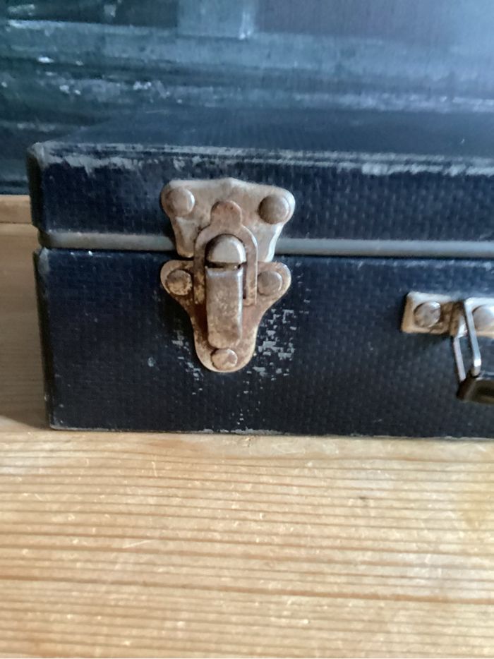 Valisette en carton vintage - photo numéro 9