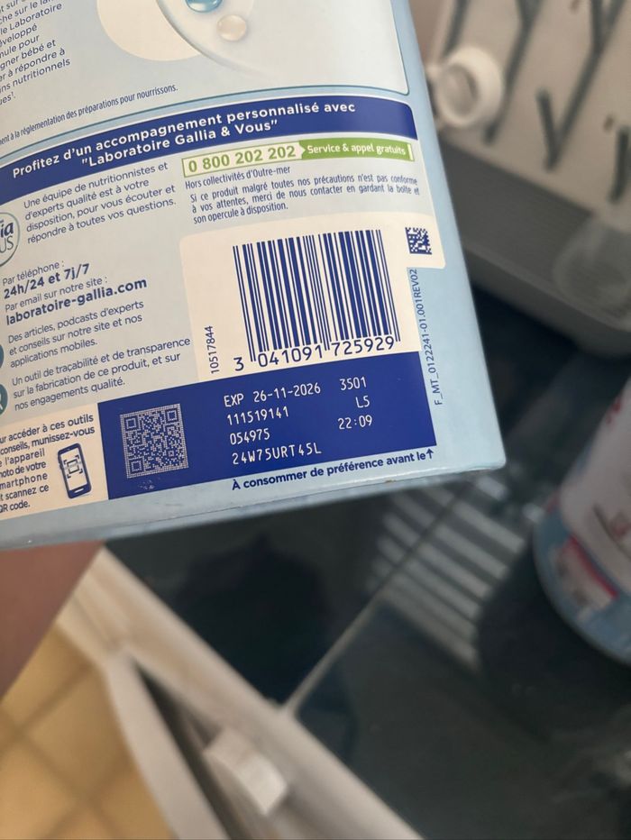 Lait gallia calisma 1 - photo numéro 3