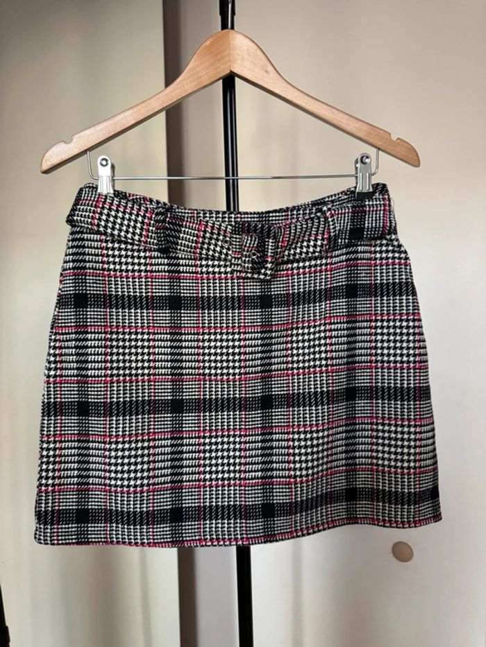 Jupe épaisse motifs pieds de coq taille 40, Primark