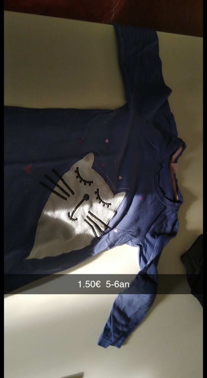 vent vetement fille 5-6an - photo numéro 7