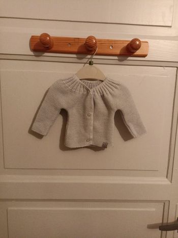 Gilet naissance/1mois