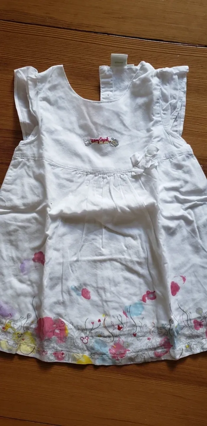 Robe été 18mois blanche