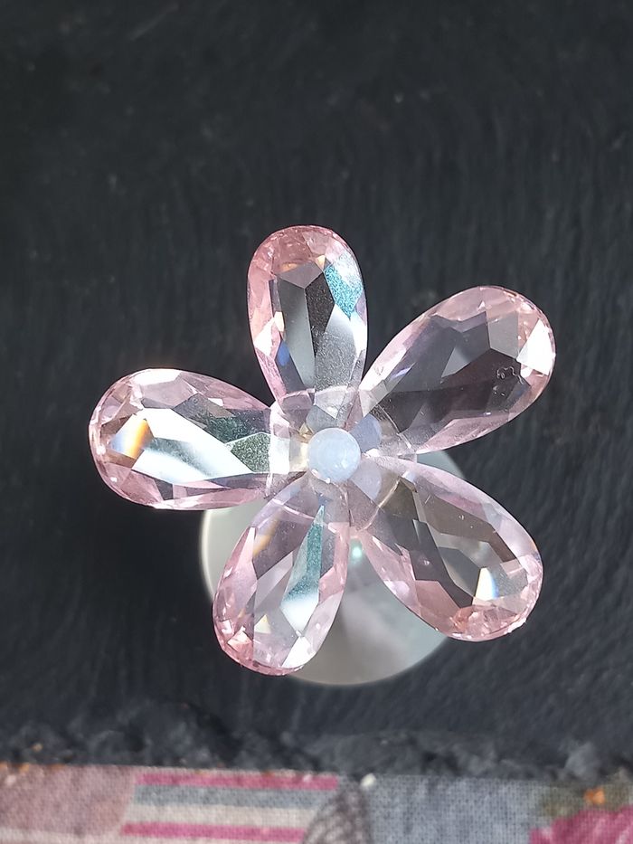 Figurine Fleur à bascule Swarovski - photo numéro 2