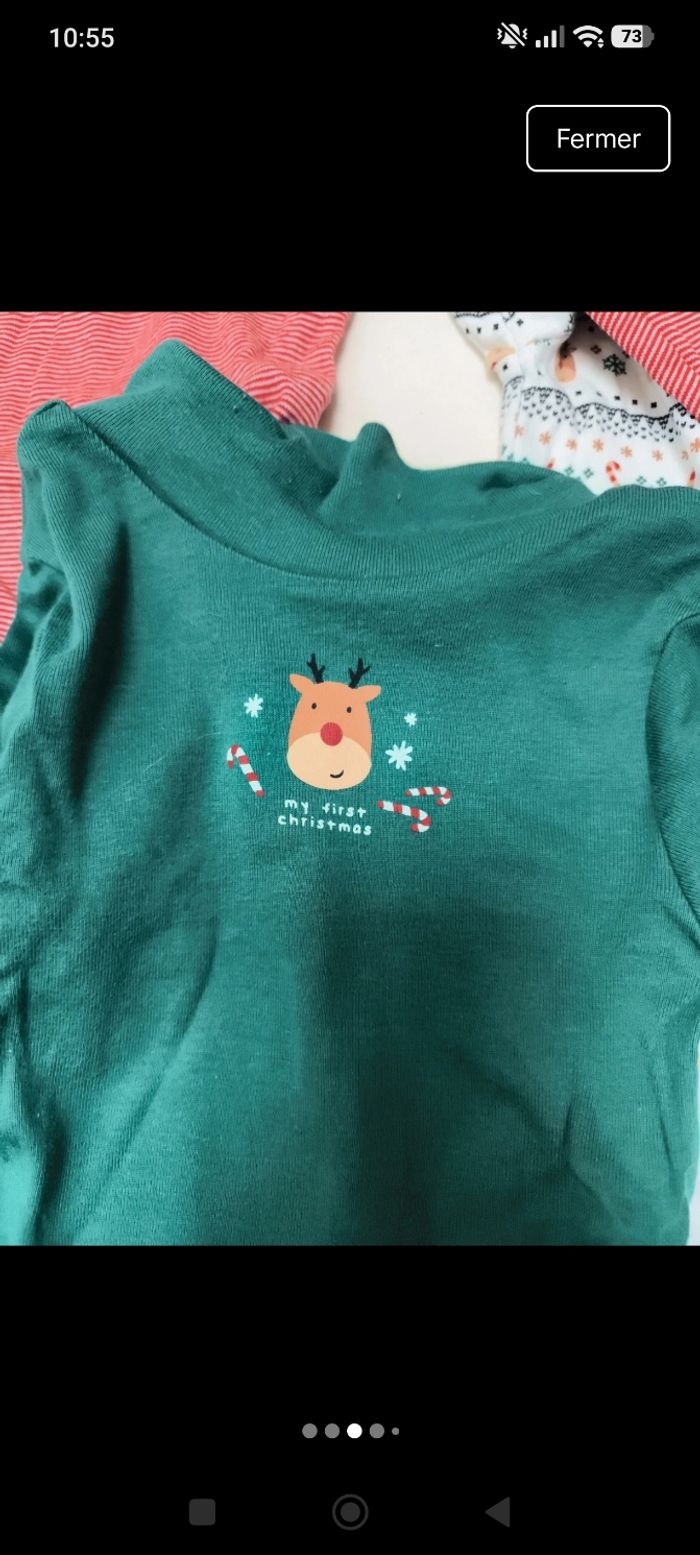 Bodies bébé noel - photo numéro 3